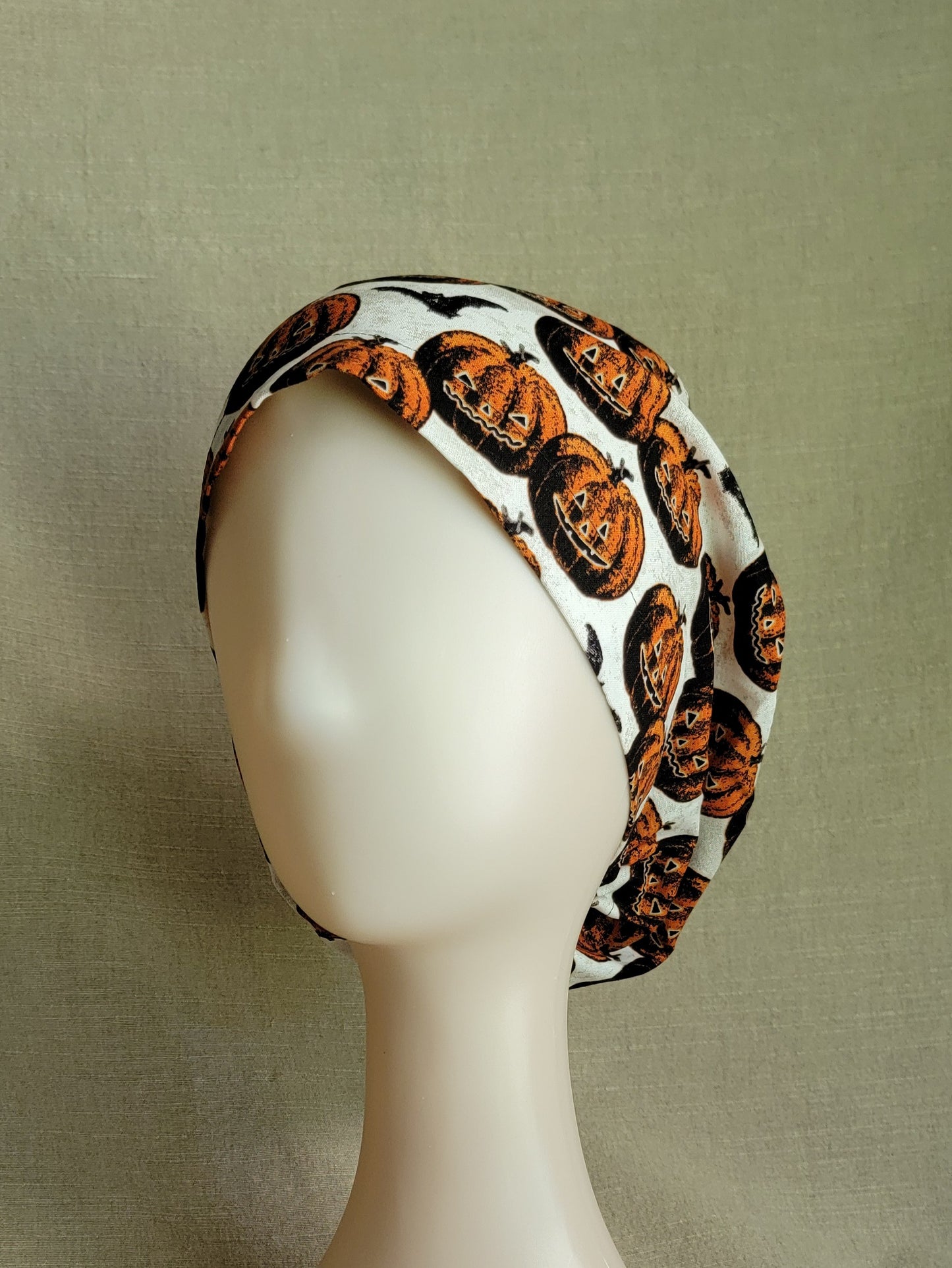 Scrub Cap - Jack-'O-Lantern