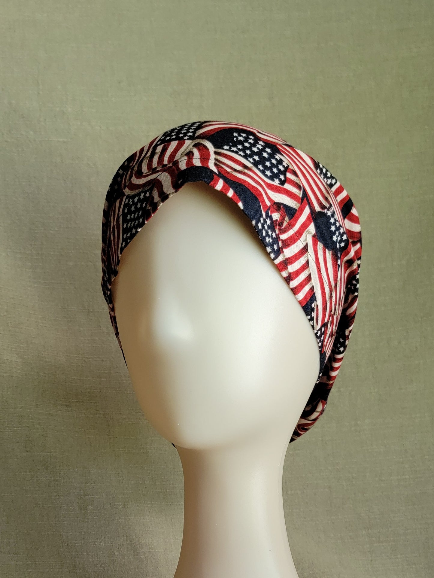 Scrub Cap - American Flag