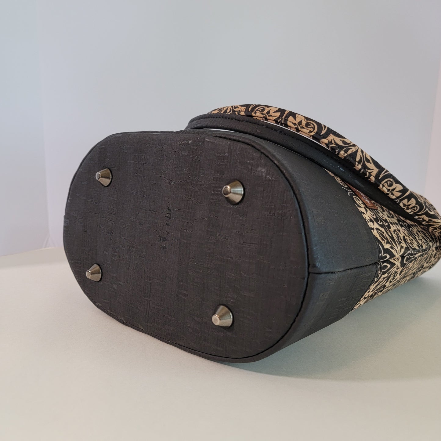 Handcrafted Cork Bucket Bag - Rebel