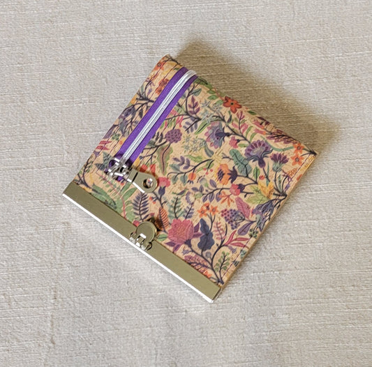 Cork Wallet - Wildflowers