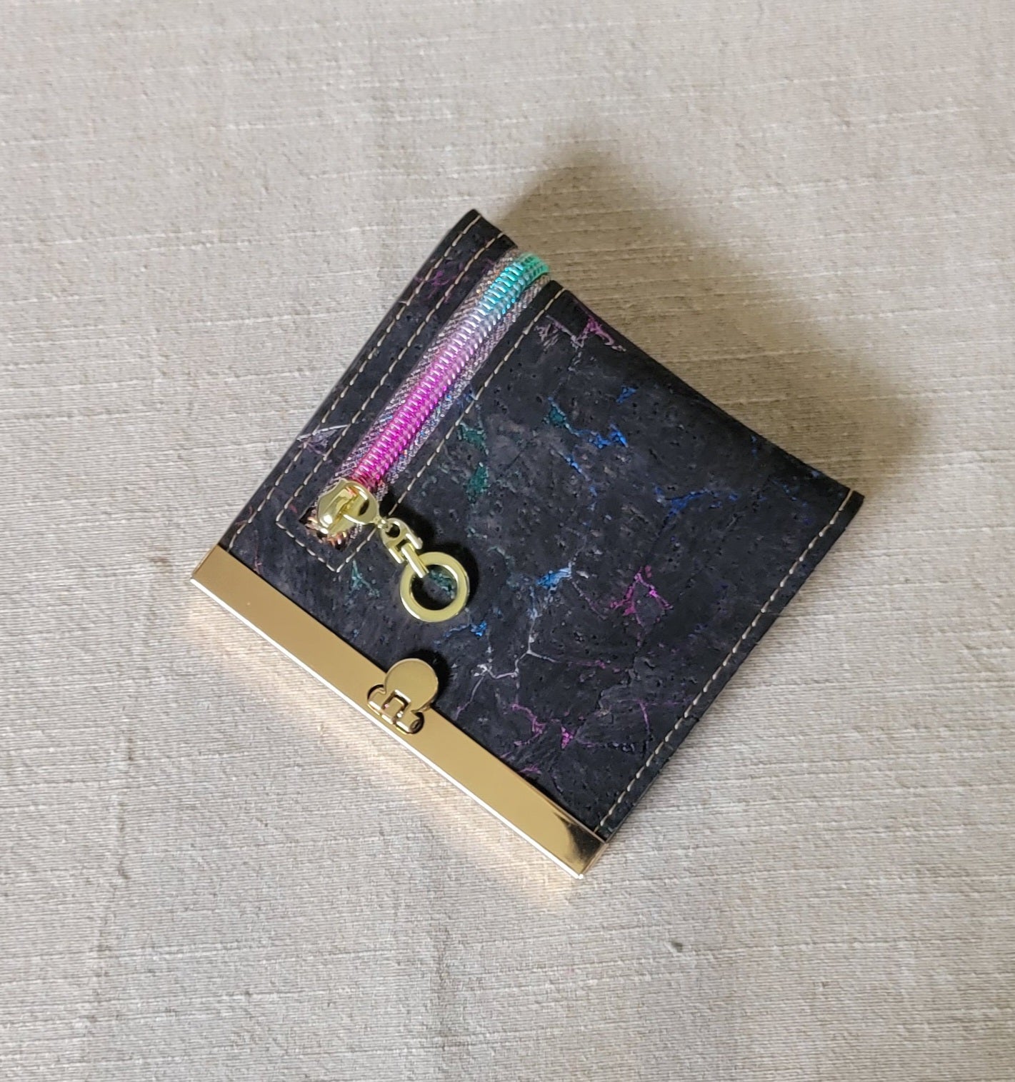 Cork Wallet - Iridescent