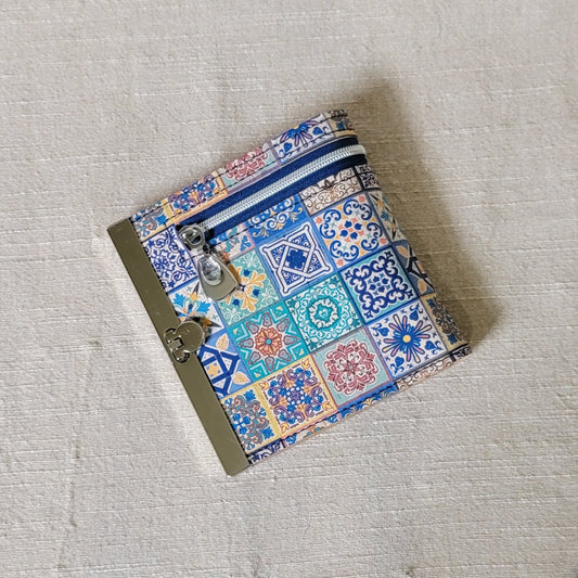 Cork Wallet - Mosaic Tiles