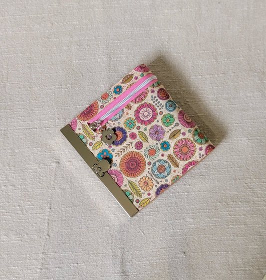 Cork Wallet - Fun Flowers