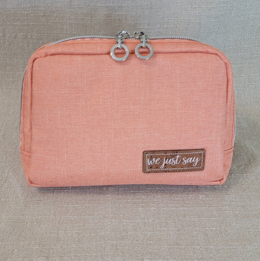 Crossbody Waist Pack - Orange/Gingham