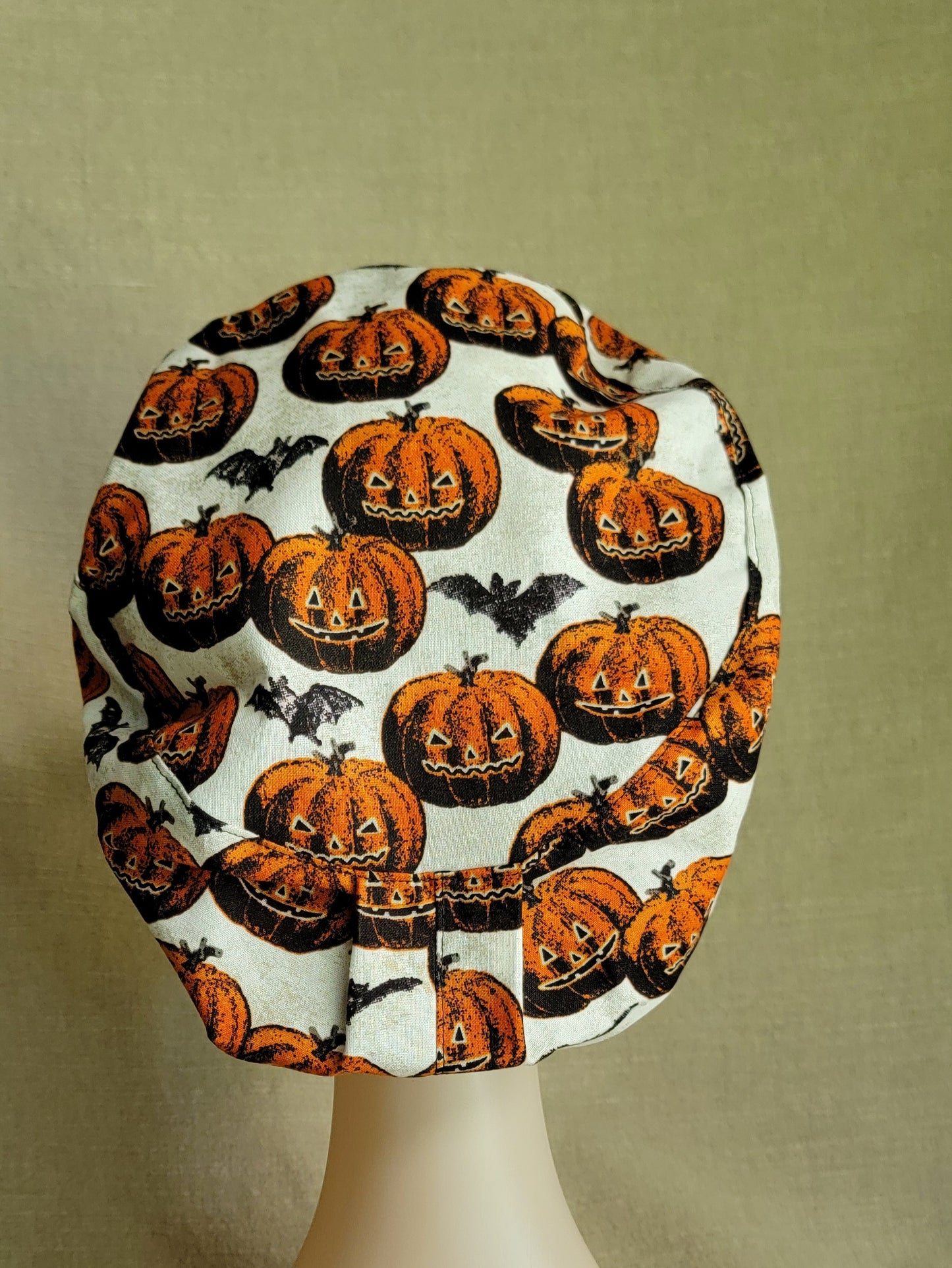 Scrub Cap - Jack-'O-Lantern