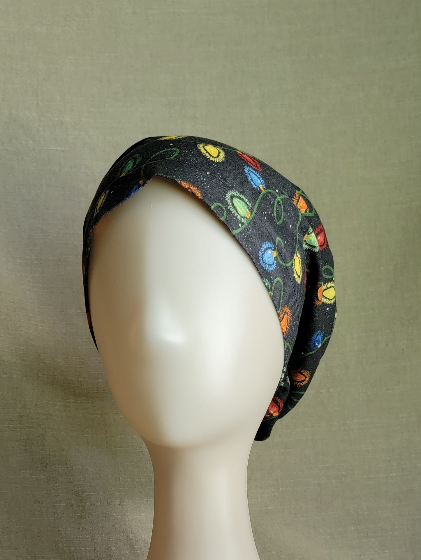 Scrub Cap - Holiday Lights