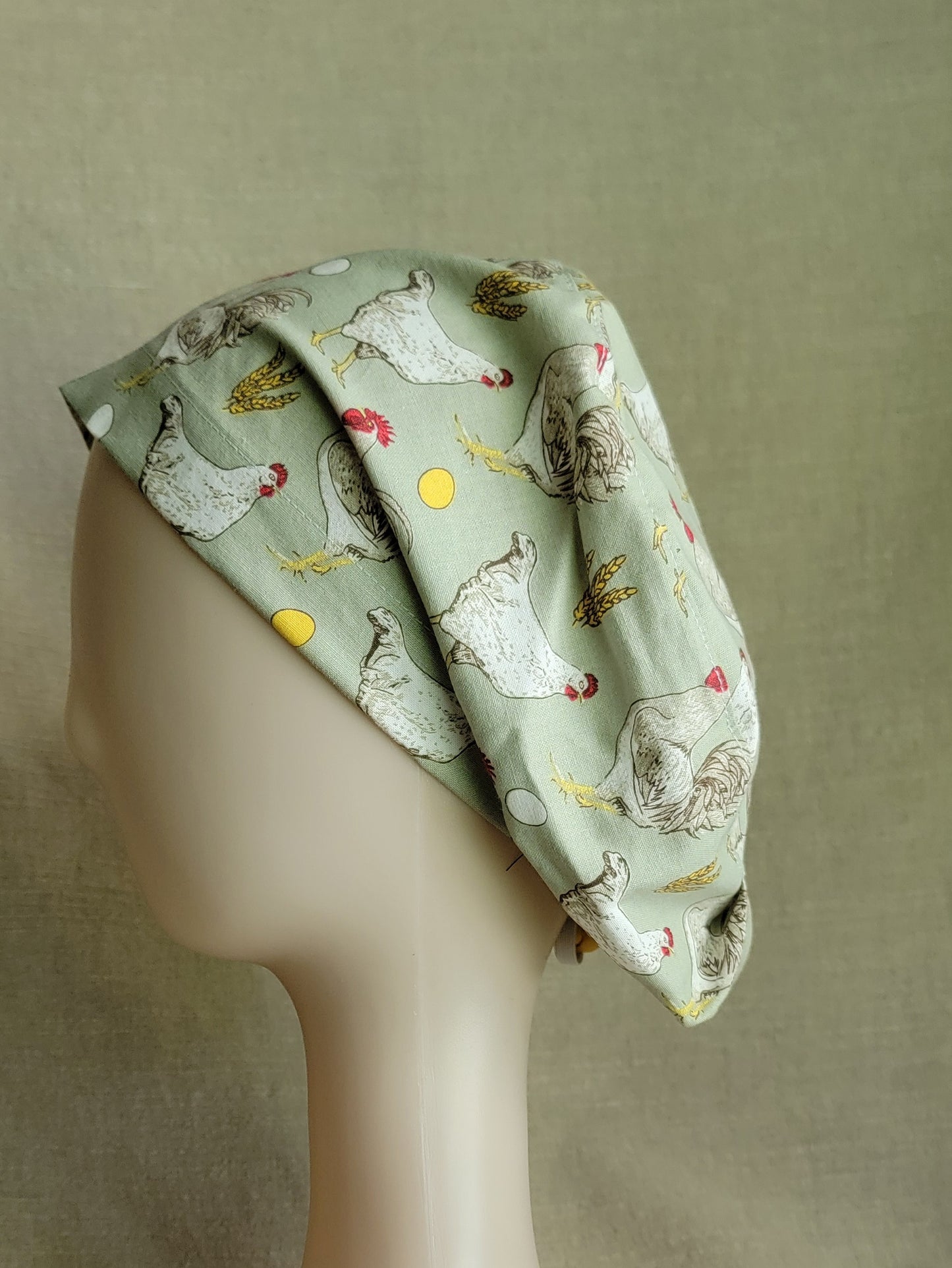 Scrub Cap - Chickens