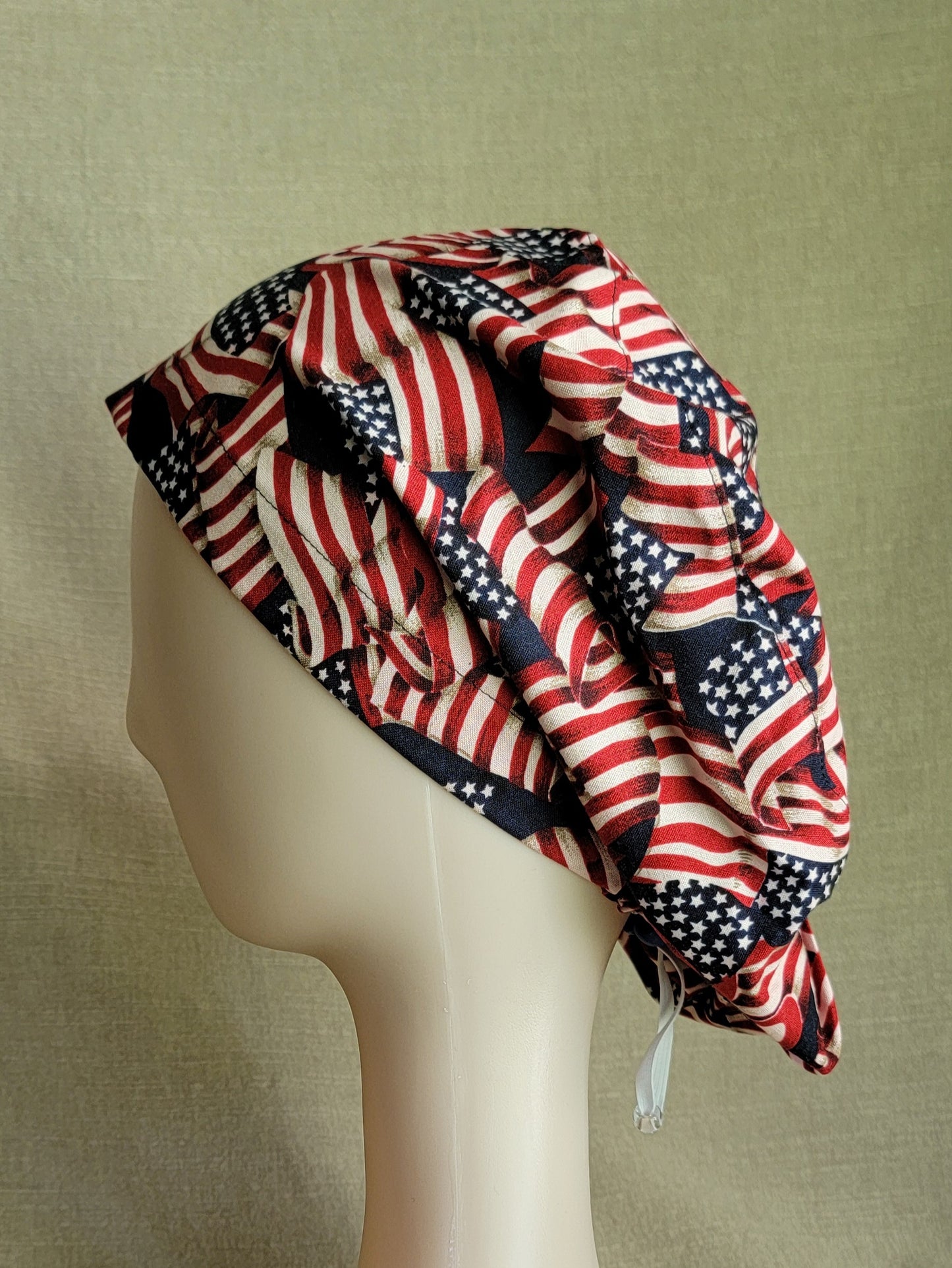 Scrub Cap - American Flag