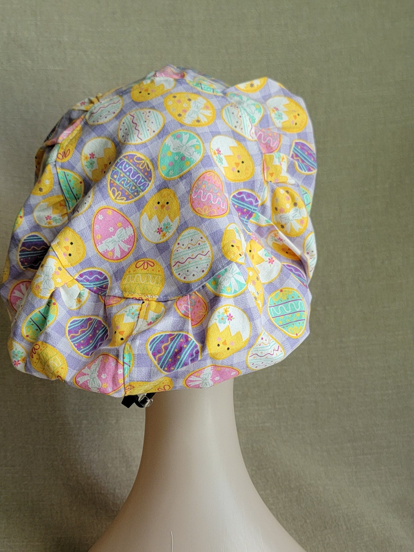 Scrub Cap - Chicks & Eggs