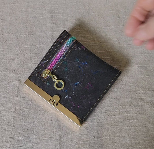 Cork Wallet - Iridescent