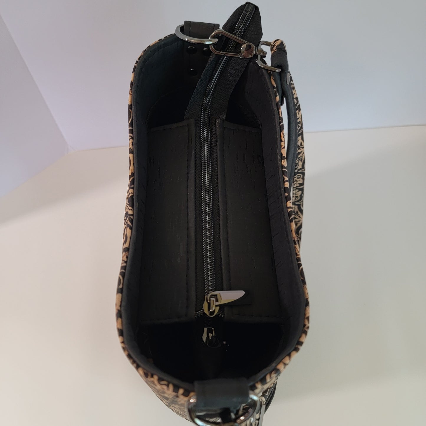 Handcrafted Cork Bucket Bag - Rebel