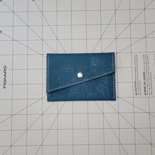 Slim Snap Card Wallet - Teal