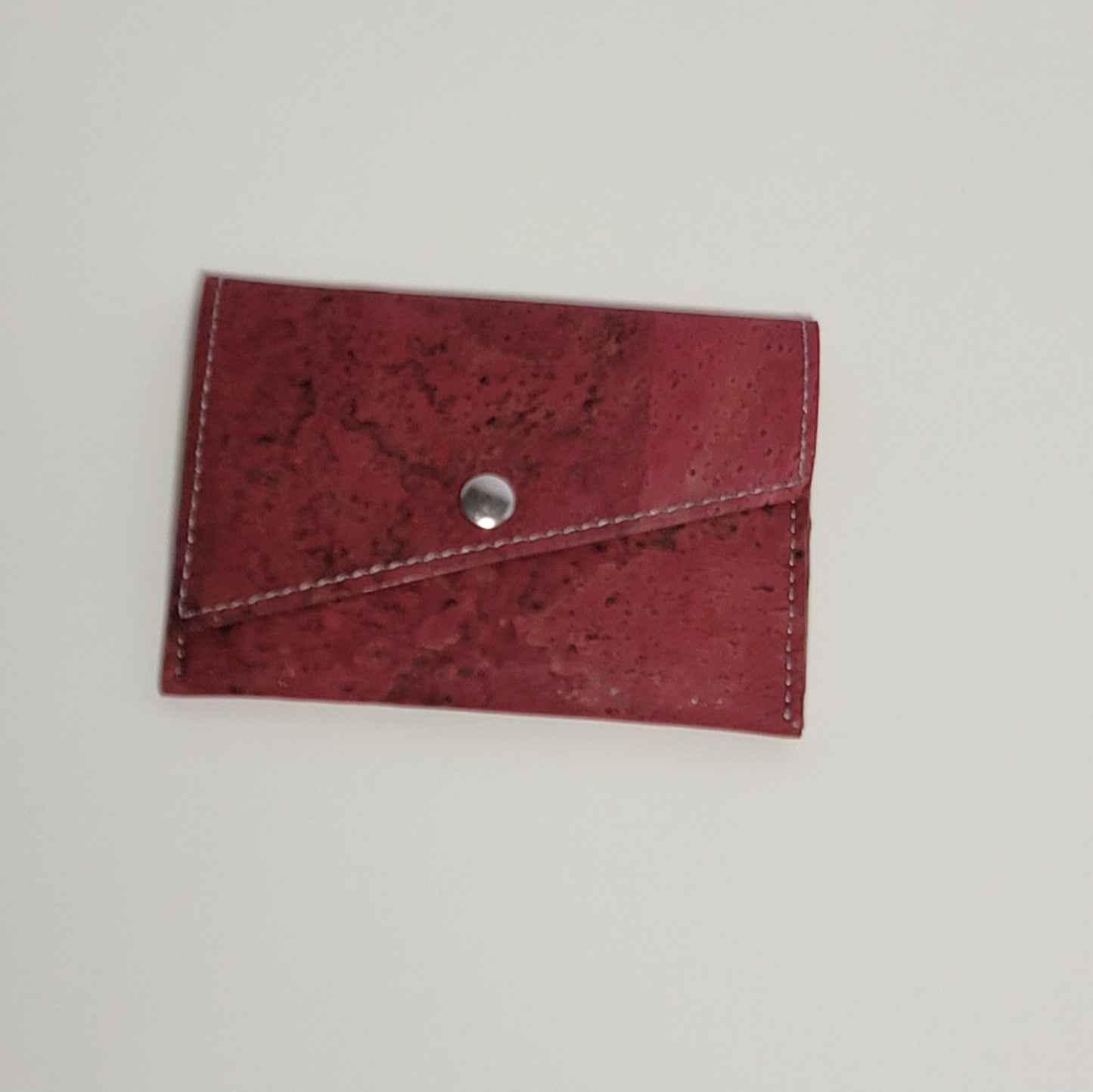 Slim Snap Card Wallet - Dark Pink